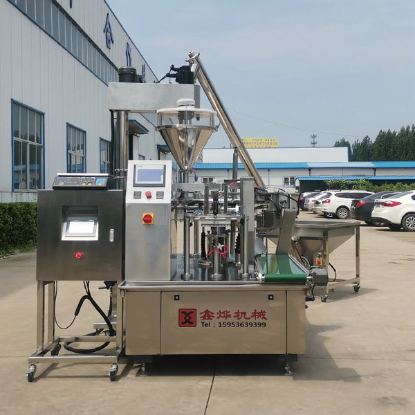 調味粉旋轉式全自動給袋式包裝機